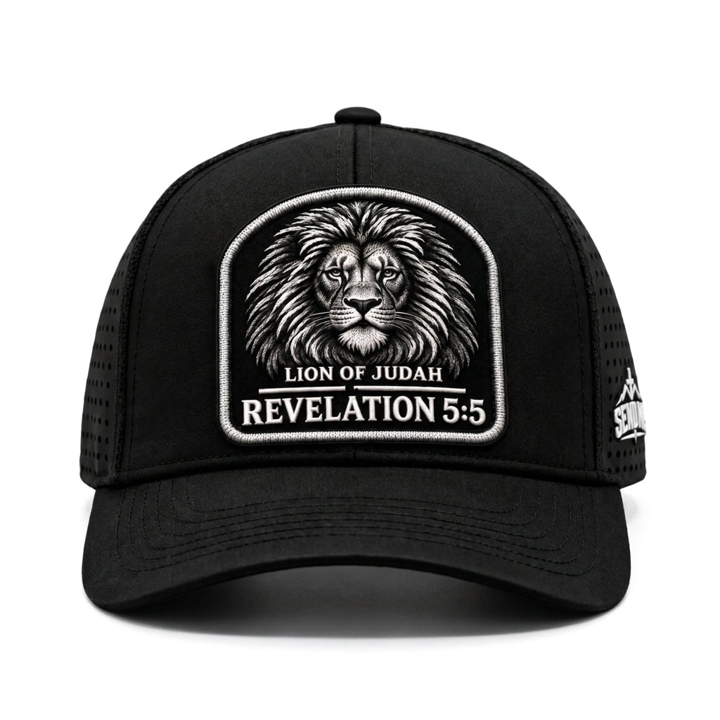 Lion of Judah - Blackout Performance Hat